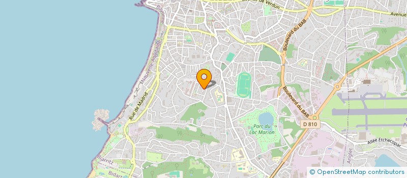 localisation de l'entreprise TONE à BIARRITZ
