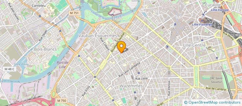 localisation de l'entreprise TONE REC à LILLE
