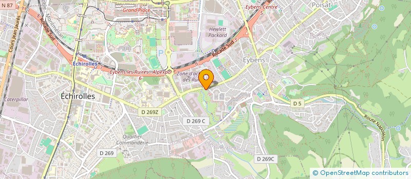 localisation de l'entreprise TONEDEV  EYBENS