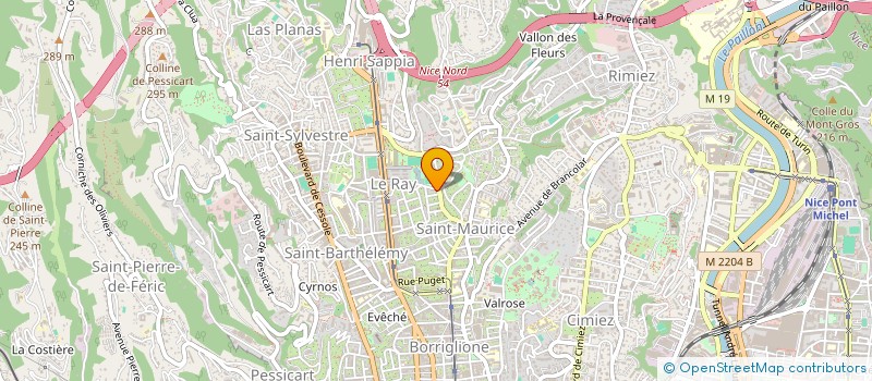 localisation de l'entreprise TONER à NICE