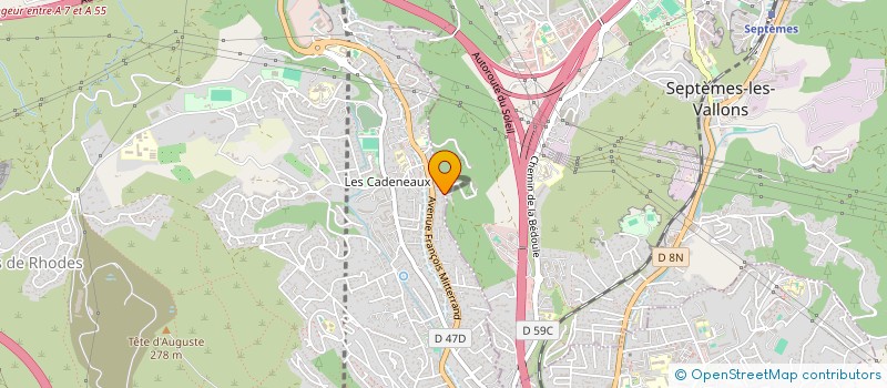 localisation de l'entreprise TONER CONSTRUCTION à LES PENNES-MIRABEAU