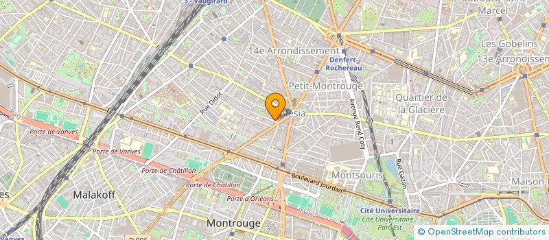 localisation de l'entreprise TONER MARKET à PARIS