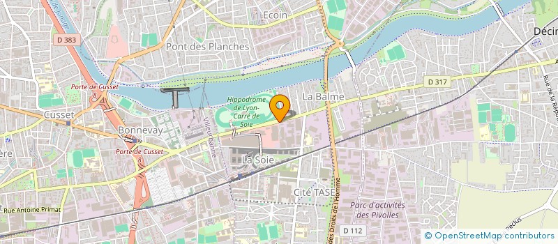 localisation de l'entreprise TONER TONER  VAULX-EN-VELIN