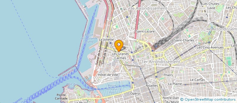 localisation de l'entreprise TONEREXPRESS à MARSEILLE