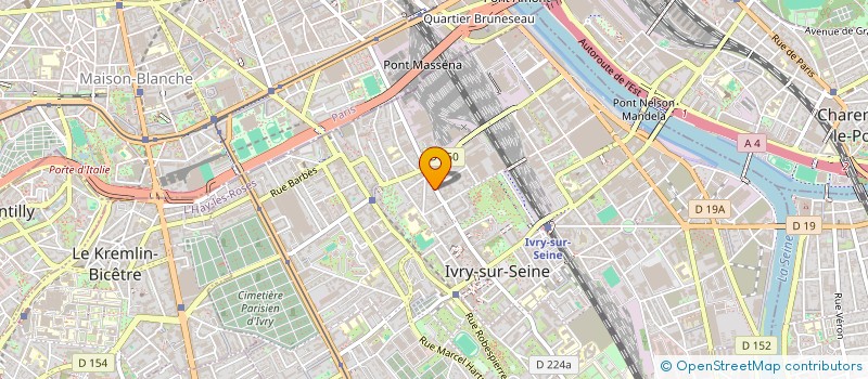 localisation de l'entreprise TONEX  IVRY-SUR-SEINE