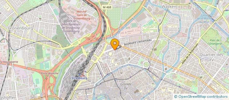 localisation de l'entreprise TONG YUEN à STRASBOURG