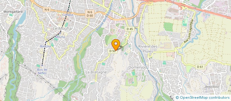 localisation de l'entreprise TONGA*SOA  SAINT-DENIS