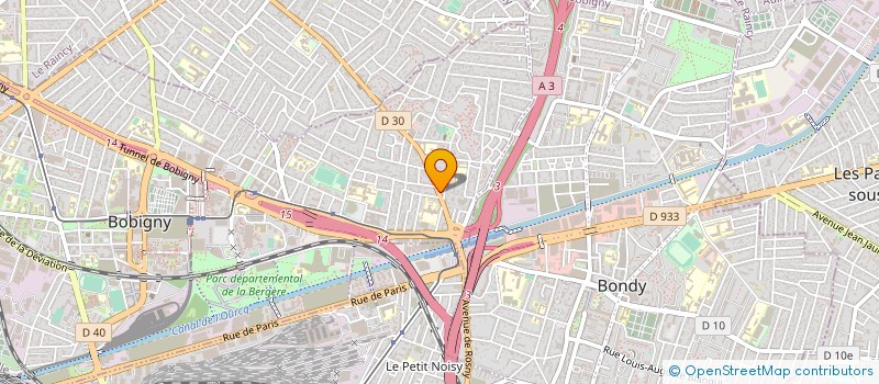 localisation de l'entreprise TONI  BOBIGNY