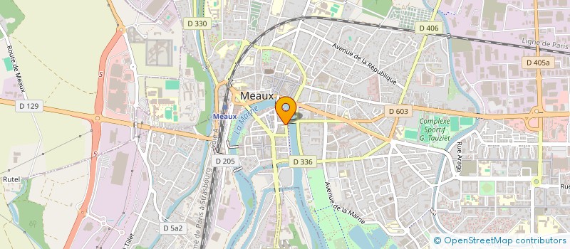 localisation de l'entreprise TONI à MEAUX