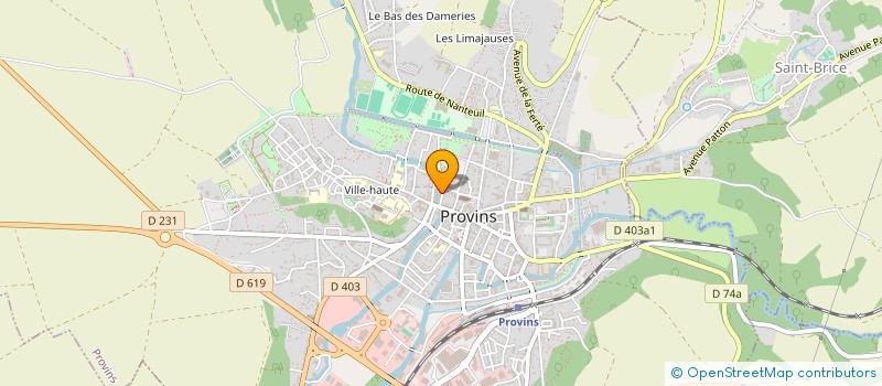 localisation de l'entreprise TONI FORME  PROVINS