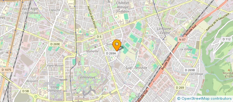 localisation de l'entreprise TONI PARE-BRISE  GRENOBLE
