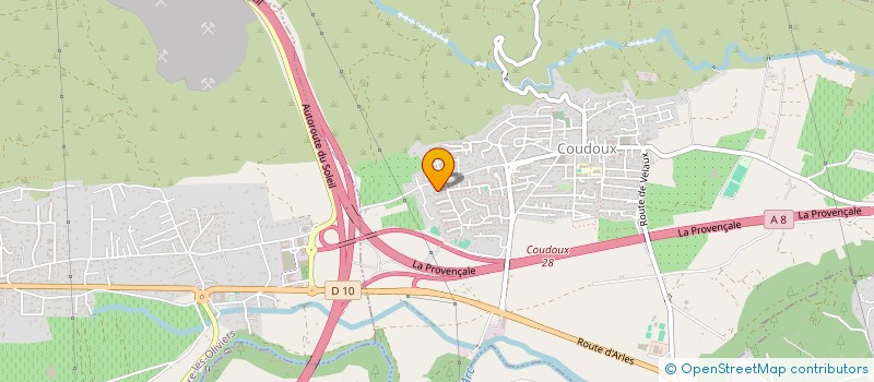 localisation de l'entreprise TONI & ROSE  COUDOUX