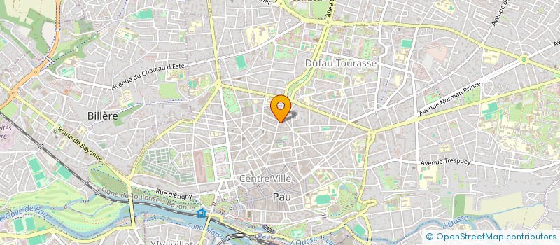 localisation de l'entreprise TONIA à PAU