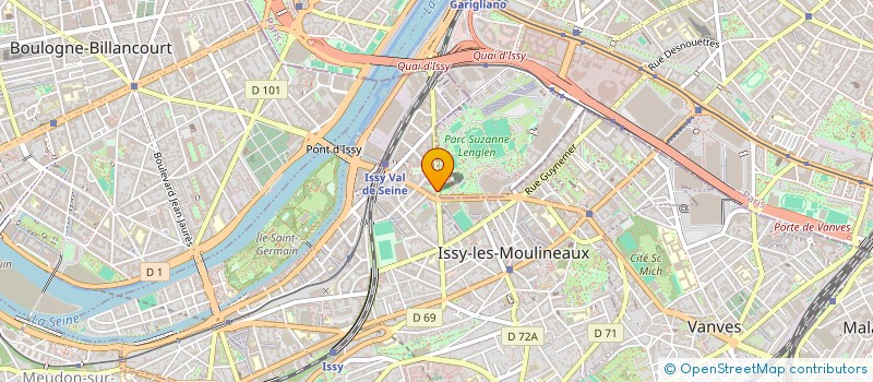 localisation de l'entreprise TONIA IFA à ISSY-LES-MOULINEAUX
