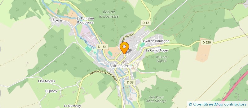 localisation de l'entreprise TONIBODY LT  SAINT-SAENS