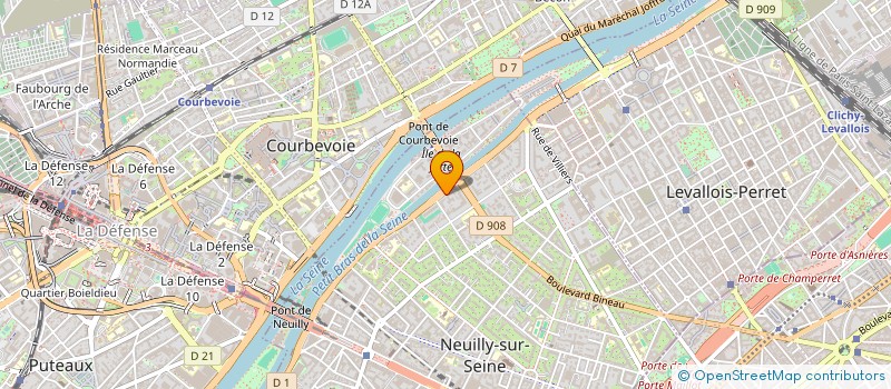 localisation de l'entreprise TONIC COMPANY à NEUILLY-SUR-SEINE
