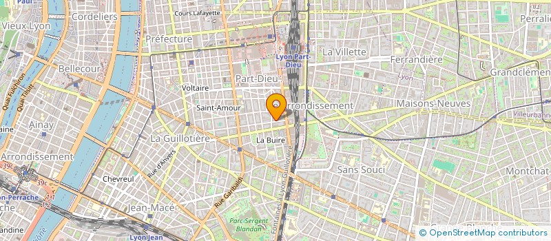 localisation de l'entreprise TONIC'IMPRIM  LYON