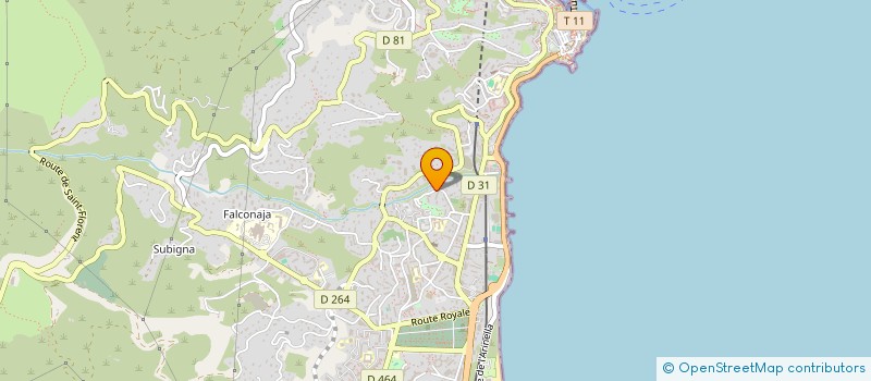 localisation de l'entreprise TONIC'N ZEN à BASTIA