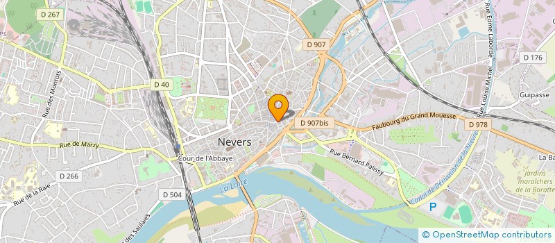 localisation de l'entreprise TONIC SPORT à NEVERS