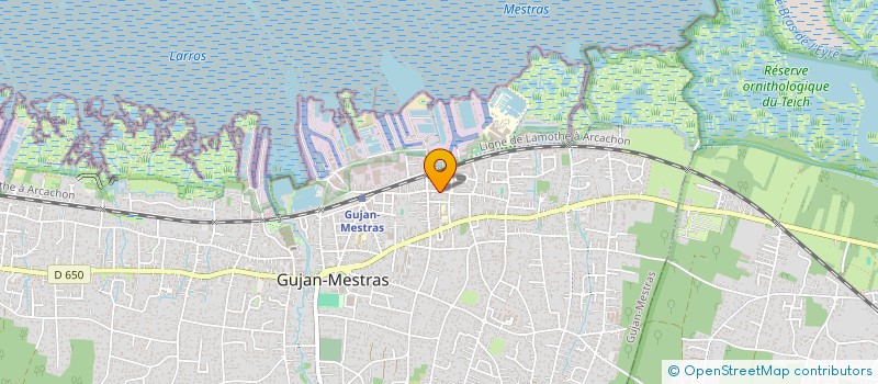 localisation de l'entreprise TONICELLO MARTOS à GUJAN-MESTRAS