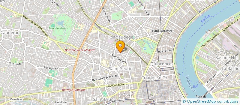 localisation de l'entreprise TONIETA SARL à BORDEAUX