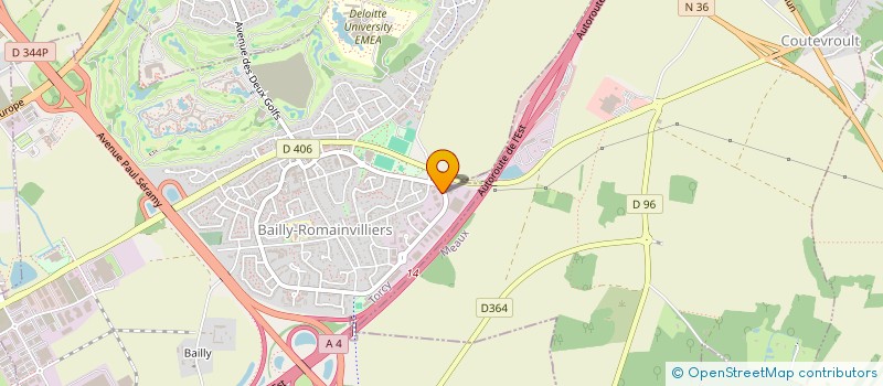 localisation de l'entreprise TONIGHTSOUND  BAILLY-ROMAINVILLIERS