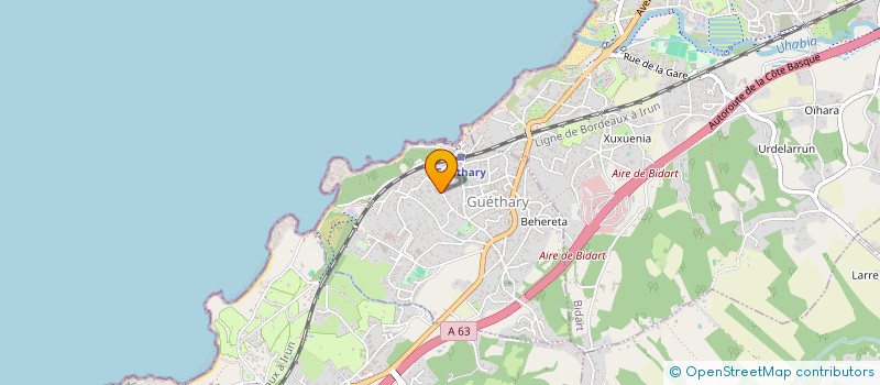 localisation de l'entreprise TONIPAT  GUETHARY