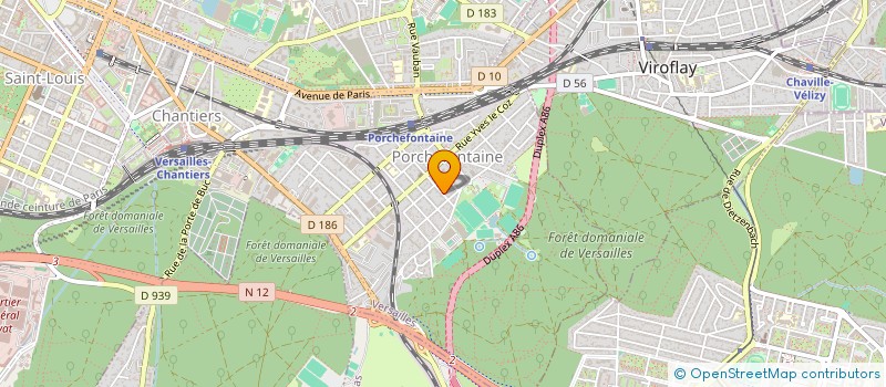 localisation de l'entreprise TONKI à VERSAILLES
