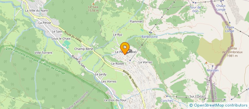 localisation de l'entreprise TONKS THORNTON  CHATEL