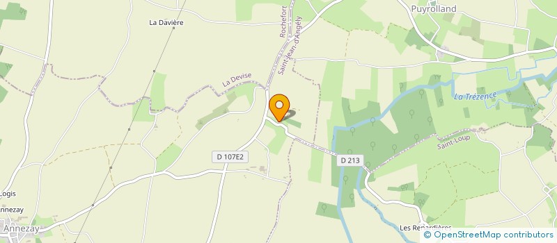 localisation de l'entreprise TONNAY ER  TONNAY-BOUTONNE