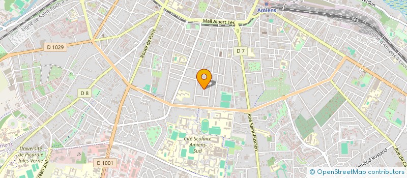 localisation de l'entreprise TONNEAU DECLERCK ET LEURS ENFANTS à AMIENS