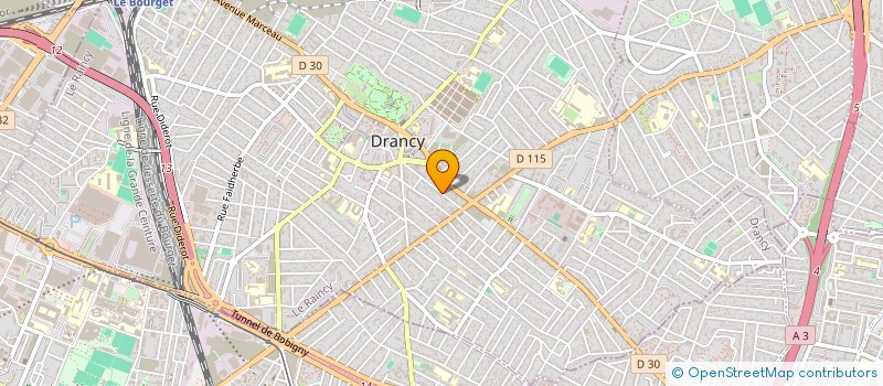 localisation de l'entreprise TONNEAU TAXIS à DRANCY