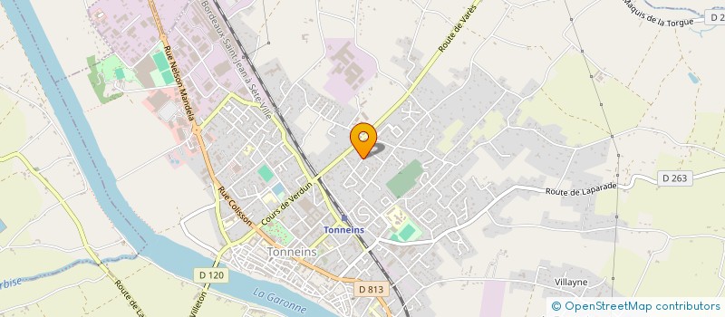 localisation de l'entreprise TONNEINS PING  TONNEINS