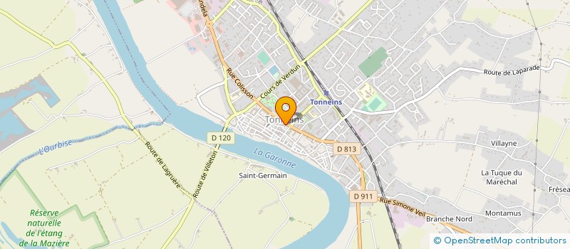 localisation de l'entreprise TONNEINS RANDO  TONNEINS