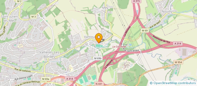 localisation de l'entreprise TONNELIER  VANTOUX