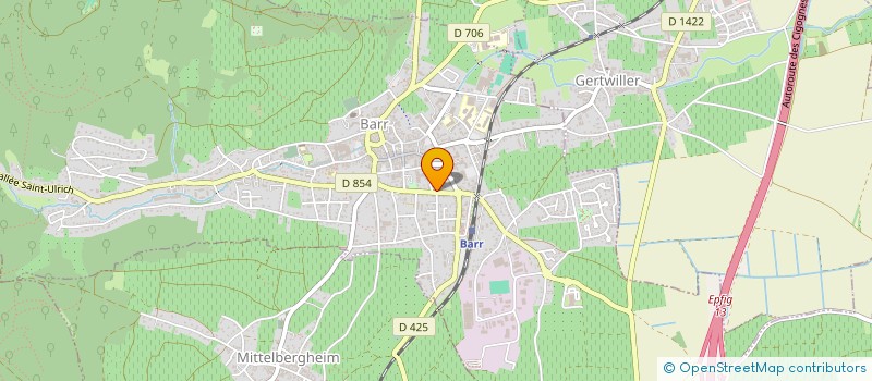 localisation de l'entreprise TONNELLERIE BAUMERT - JENNY  BARR