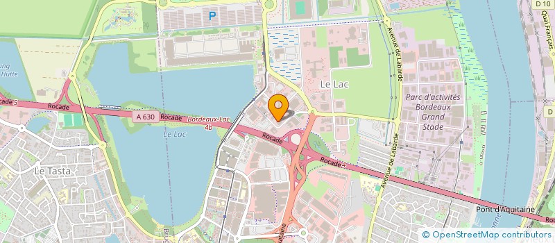 localisation de l'entreprise TONNELLERIE D'AQUITAINE à BORDEAUX