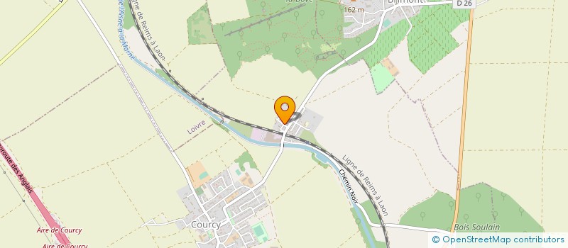 localisation de l'entreprise TONNELLERIE DE CHAMPAGNE ARDENNE à HERMONVILLE