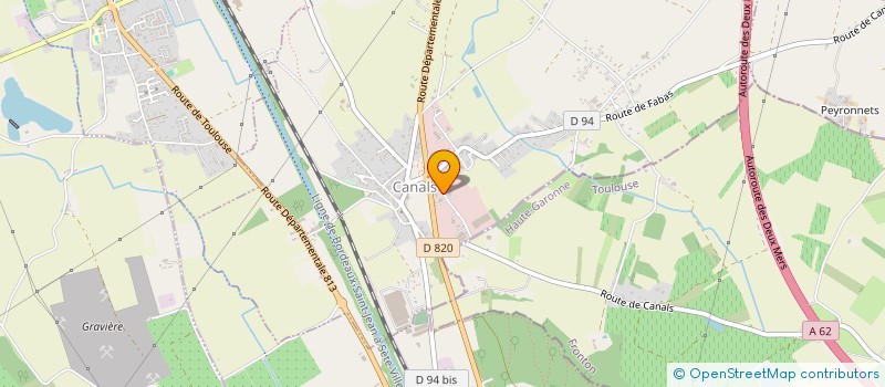 localisation de l'entreprise TONNELLERIE LOVATO à CANALS