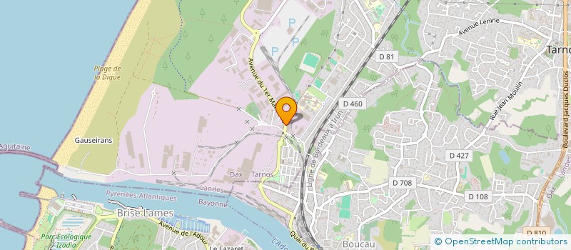 localisation de l'entreprise TONNERRE 511 DELTA  TARNOS