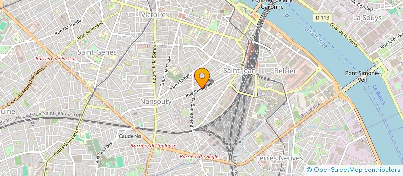 localisation de l'entreprise TONNERRE DE BOURGOGNE  BORDEAUX