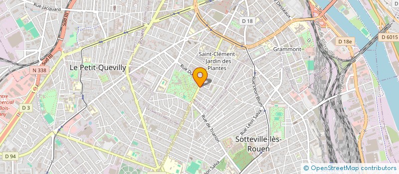 localisation de l'entreprise TONNERRE DE L'OUEST à ROUEN