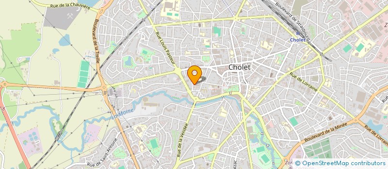 localisation de l'entreprise TONODYN à CHOLET