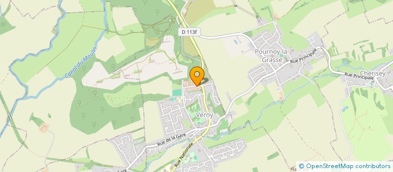 localisation de l'entreprise TONOLO 4  VERNY