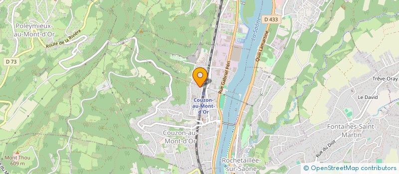 localisation de l'entreprise TONOPAH MUSIC  COUZON-AU-MONT-D'OR