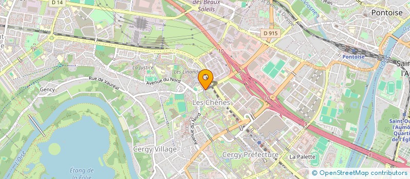 localisation de l'entreprise TONOTA  CERGY