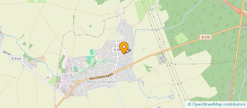 localisation de l'entreprise TONPHIL  CHEVRY-COSSIGNY