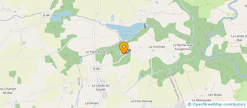 localisation de l'entreprise TONQUE  LA CHAPELLE-BOUEXIC