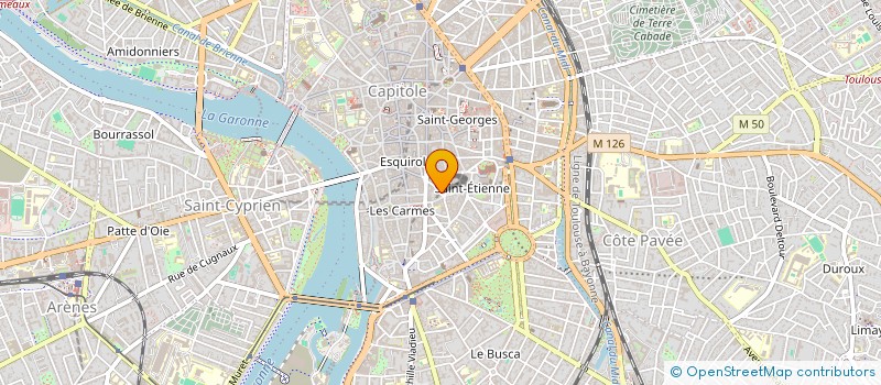 localisation de l'entreprise TONSOR & COMPAGNIE OCCITANIE à TOULOUSE