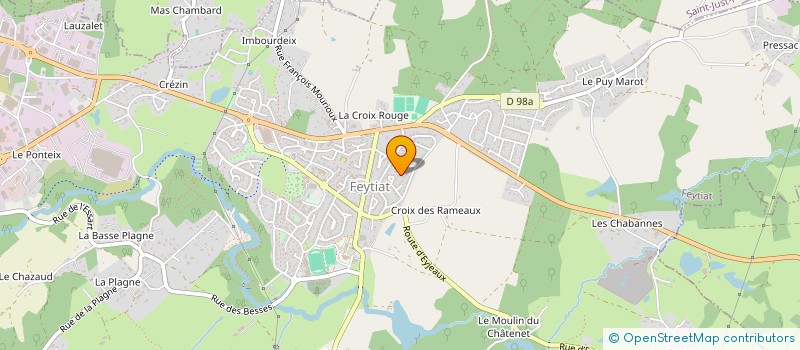 localisation de l'entreprise TONTINE KENNEDY à FEYTIAT